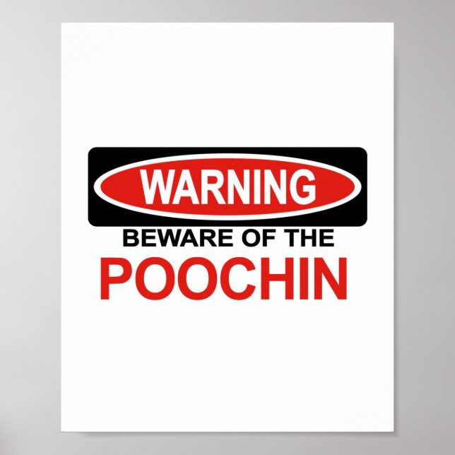 Vorsicht vor Poochin Poster (Vorne)