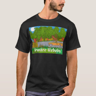 Vorsicht vor Rebobs Napa Valley Legend Flying Monk T-Shirt
