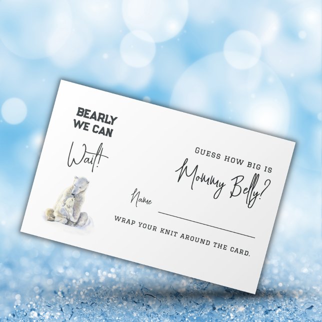 Vorsicht, Vorsicht, wie groß ist das Baby Showspie Begleitkarte (Von Creator hochgeladen)