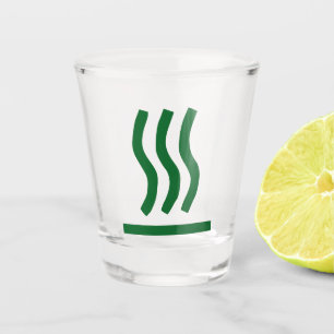 Vorsicht: WarmSurface Shot Glass - Industriedesign Schnapsglas