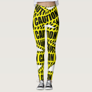 Vorsichtband-Entwurfs-Leggings Leggings