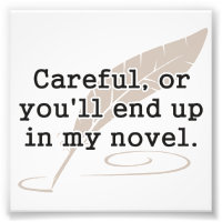 Vorsichtig, oder Sie werden in meinem neuen Schrif