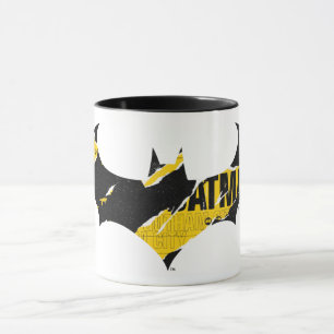 Vorsichtsband-Batman-Logo Tasse