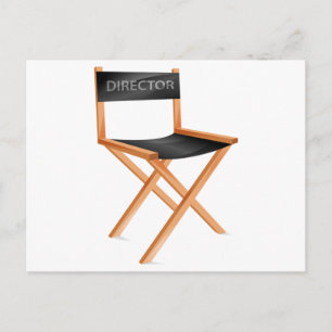 Vorsitz des Direktors Postkarte