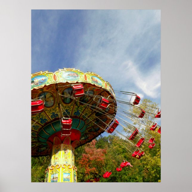 Vorsitz-O-Flugzeug Poster (Vorne)