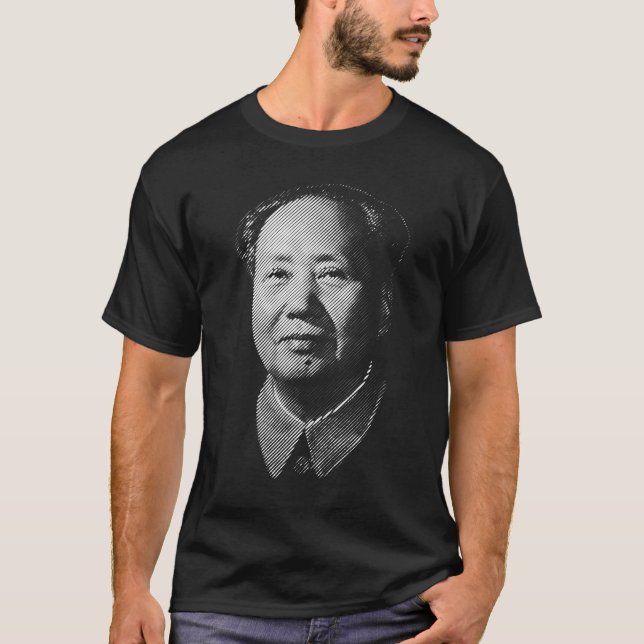 Vorsitzend-Mao- Zedongporträt T-Shirt (Vorderseite)