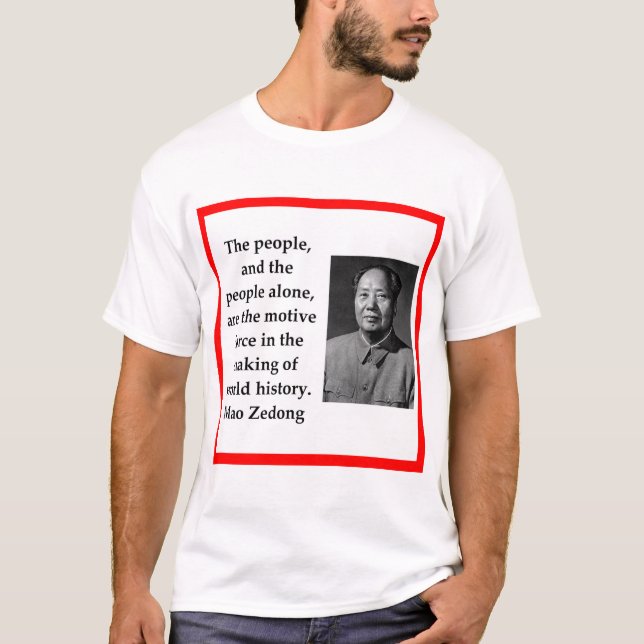Vorsitzender Mao T-Shirt (Vorderseite)
