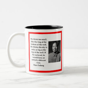 Vorsitzender Mao Zweifarbige Tasse