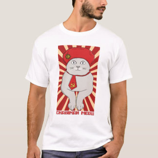 Vorsitzender Meow Der Führer der Miau-Partei T-Shirt