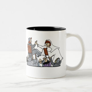 Vorsitzender Tanz II Zweifarbige Tasse
