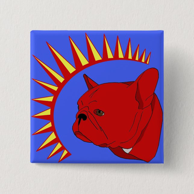 Vorsitzender Tuck Button (Vorderseite)