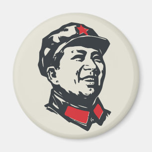 Vorsitzendermao-Porträt Magnet