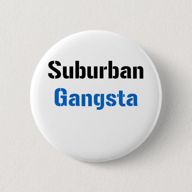 VorstadtGangsta Button (Vorderseite)