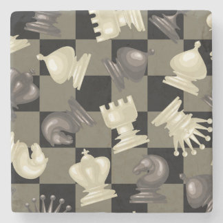 Vorstand der Schachfiguren Steinuntersetzer
