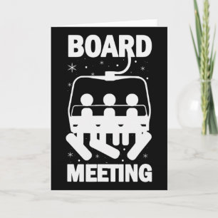 Vorstandssitzungen Snowboard-Meeting Snowboardfahr Karte