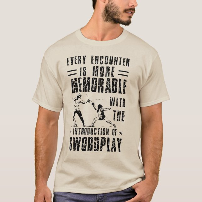 Vorstellen von Swordplay T-Shirt (Vorderseite)