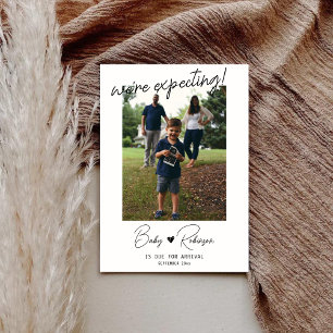 Vorstellung der Schwangerschaft Ankündigung