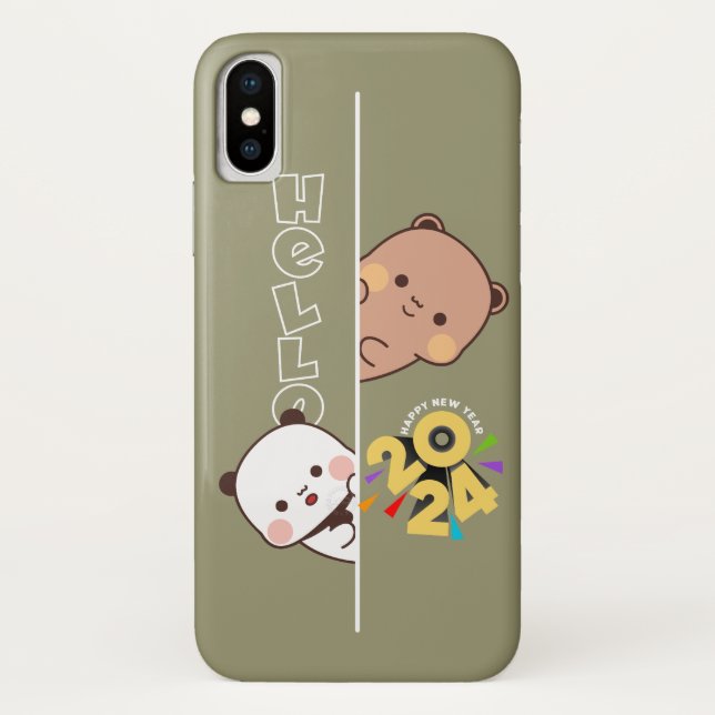 Vorstellung des neuen Jahres 2024 | Case-Mate iPhone Hülle (Rückseite)