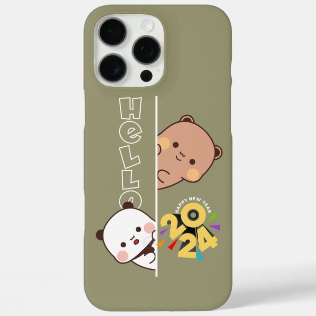 Vorstellung des neuen Jahres 2024 | Case-Mate iPhone Hülle (Rückseite)