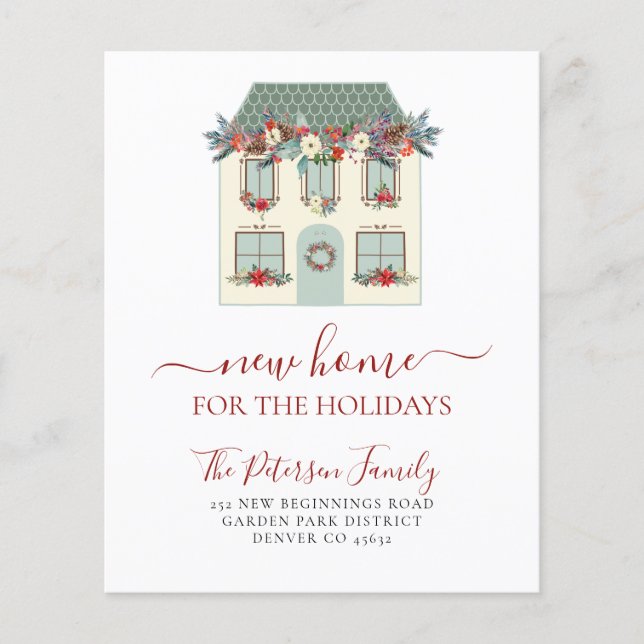 Vorstellung von Weihnachtsfeiertagen (Vorderseite)