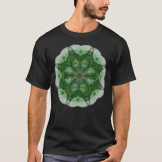 Vorstellungs-Mandala (Grün) T-Shirt