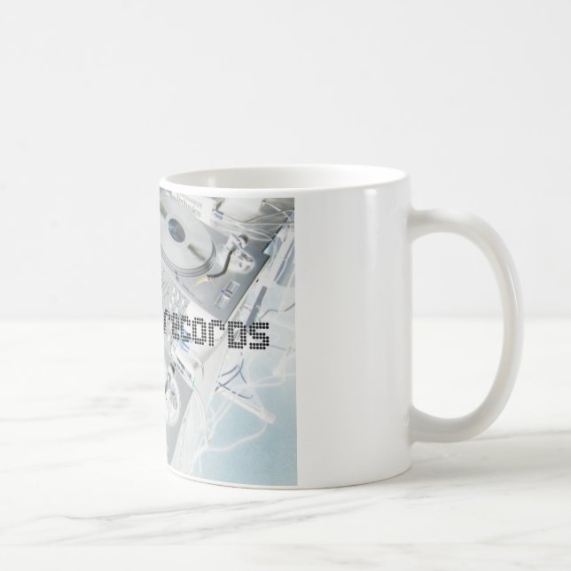Vorstellungs-Plattenen-Tasse Kaffeetasse (Rechts)