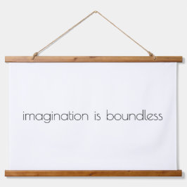 Vorstellungskraft Holzklapptapeten Wandteppich Mit Holzrahmen