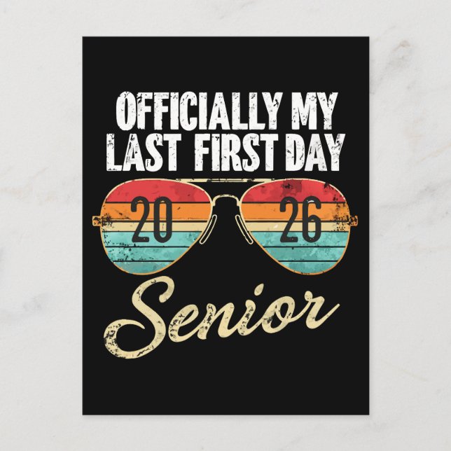 Vortag Senior 2026 Postkarte (Vorderseite)