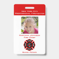 Vortäuschen des Feuerwehren-Abzeichens für Kinder 