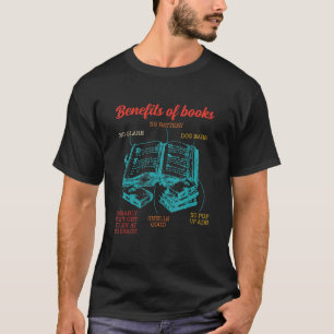 Vorteile von Büchern ohne Akku kein Glanz Hunde Oh T-Shirt