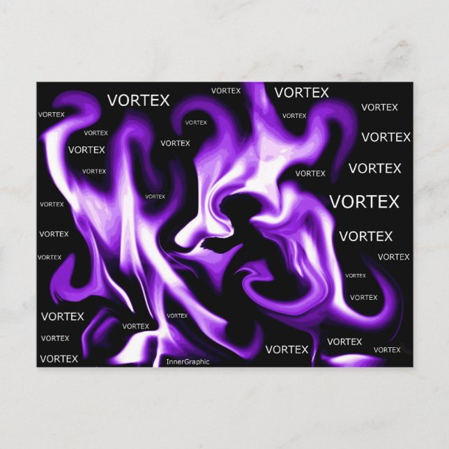 "VORTEX" Abraham-Hicks Postkarte (Vorderseite)