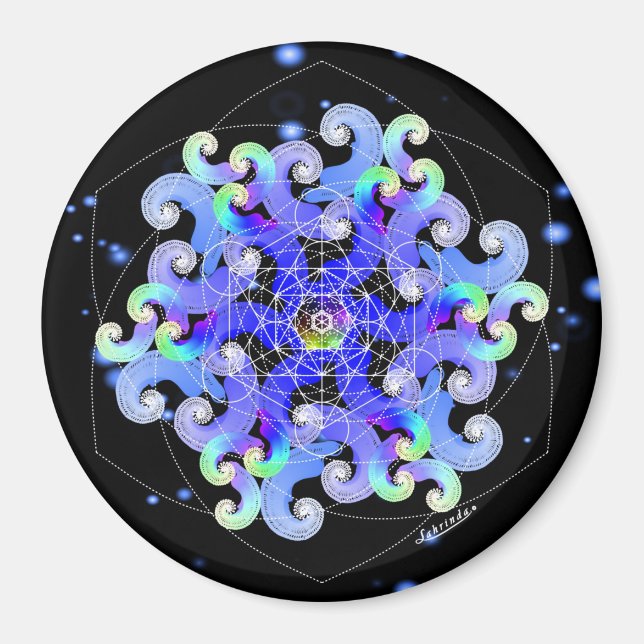 Vortex der Vitalität Magnet (Vorne)