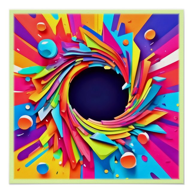 Vortex der Vitalkunst Poster (Vorderseite)