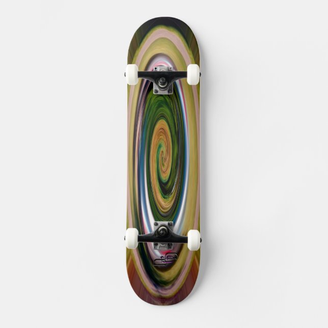 Vortex-Erde Skateboard (Vorderseite)