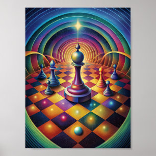 "Vortex of Strategy" Poster