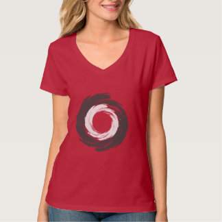 Vortex Preto e Branco T-Shirt