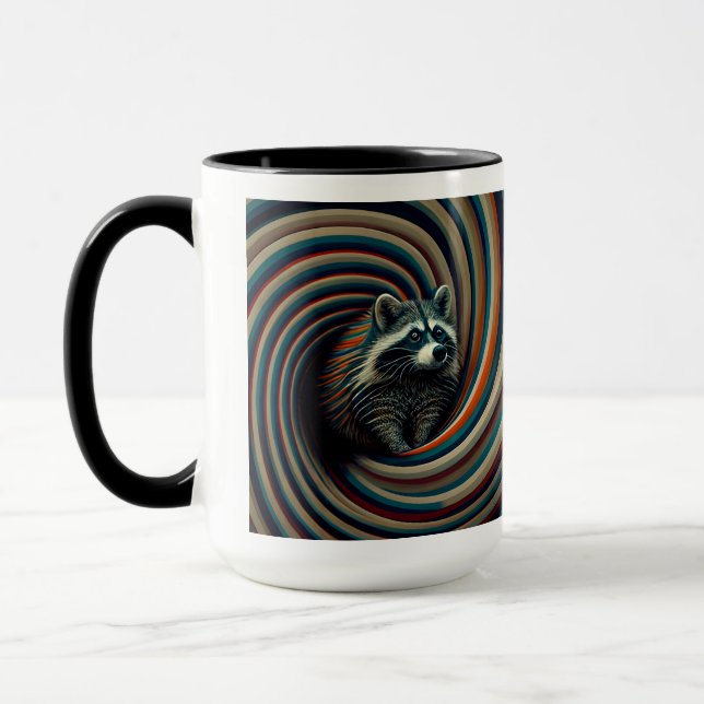 Vortex Raccoon Tasse (Links)