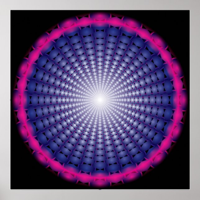 Vortex Spiral Poster (Vorne)