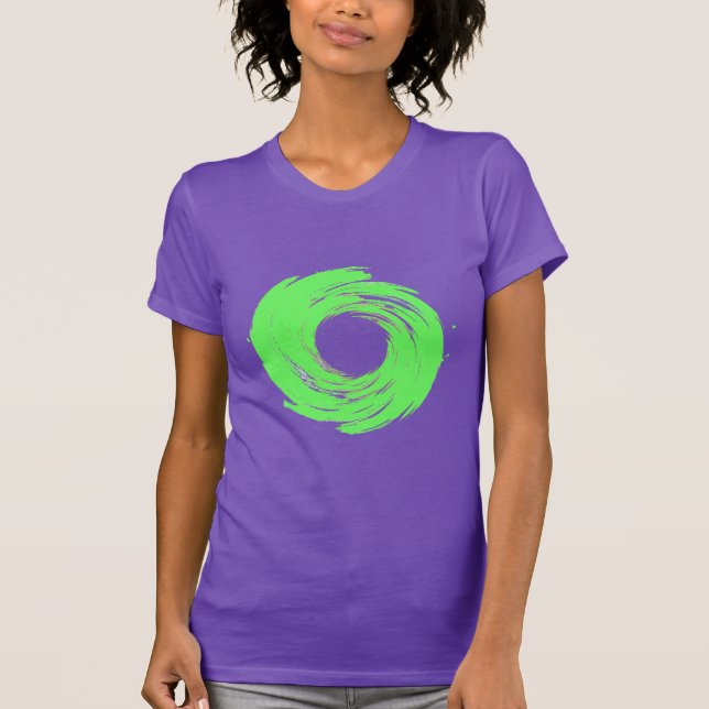 Vortex Verde T-Shirt (Vorderseite)
