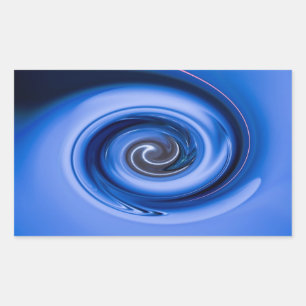 Vortex von Shirley Taylor Rechteckiger Aufkleber