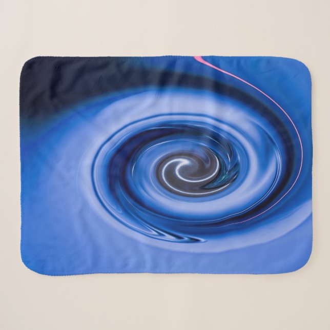 Vortex von Shirley Taylor Sherpadecke (Vorderseite (Horizontal))