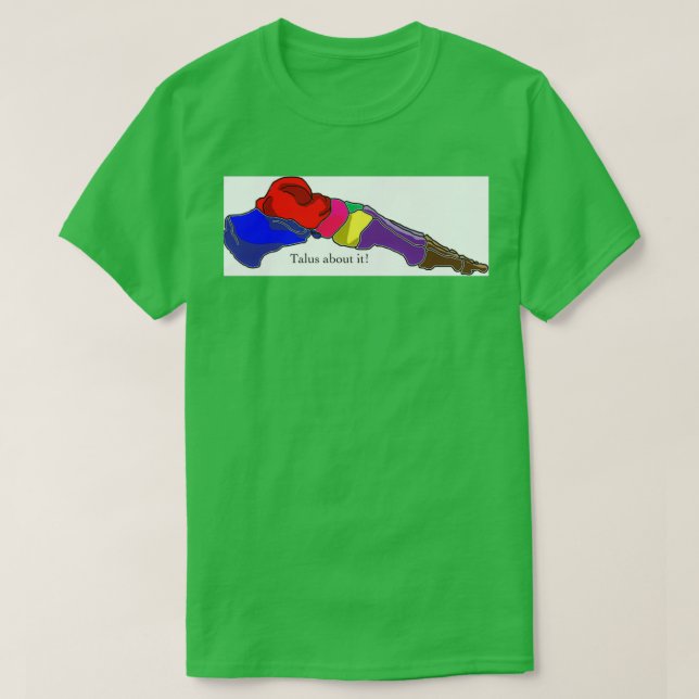 Vortrag darüber T-Shirt (Design vorne)