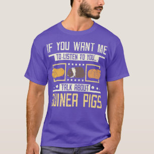 Vortrag über Guinea Schweinepest Premium 5399 T-Shirt