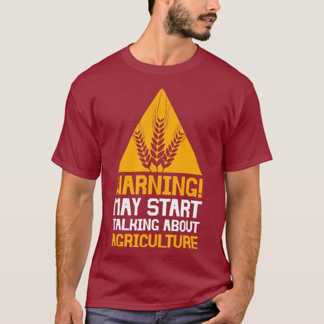 Vortrag über Landwirtschaftslehrer T-Shirt (Vorderseite)