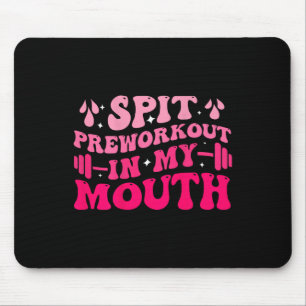 Vortrainings in meinem mundgläubigen Fitnesstraini Mousepad