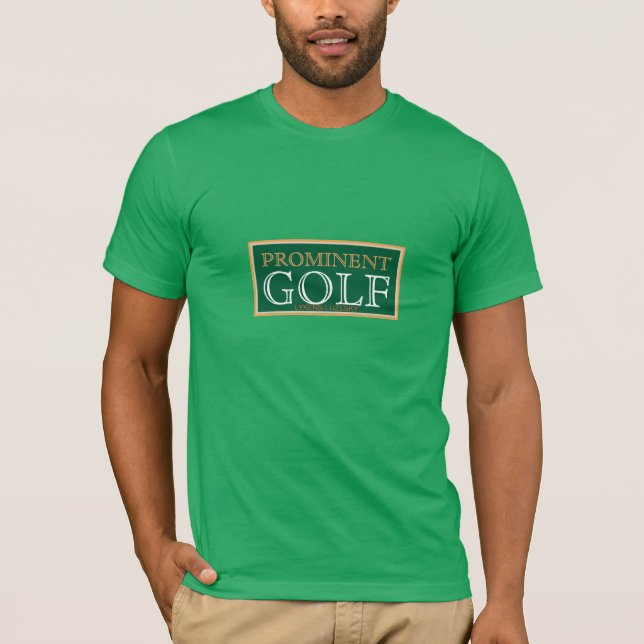 VORTRÄTIGER GOLF Hut T-Shirt (Vorderseite)