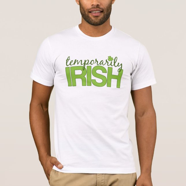 Vorübergehend irisch T-Shirt (Vorderseite)