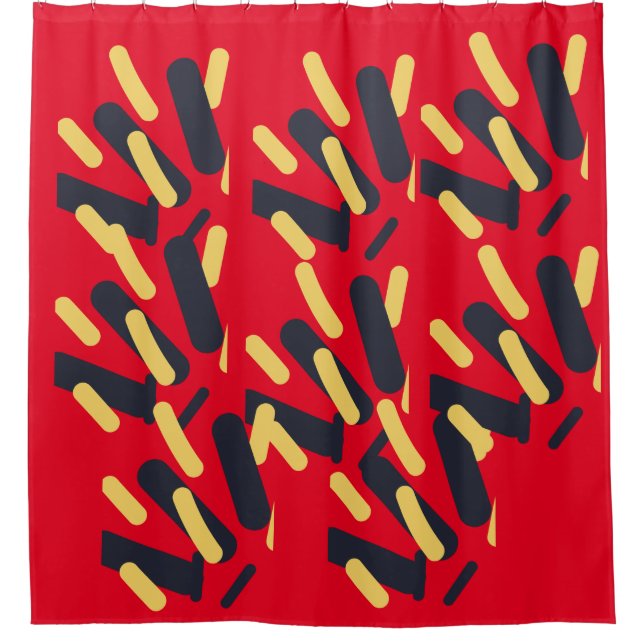 VORÜBERGEHENSSAMMLUNG DUSCHVORHANG (Vorderseite)