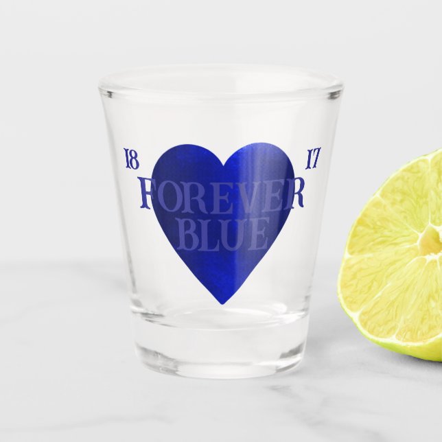 Vorverblindglas Schnapsglas (Vorderseite)