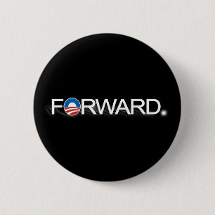 Vorwärts für Obama 2012 Button